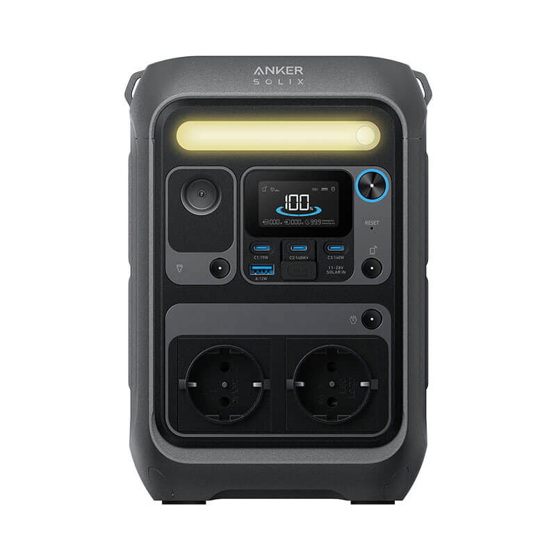 Anker Solix C300X + PS60 Portable Solar Panel