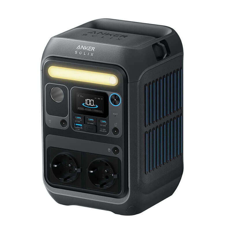 Anker Solix C300X + PS60 Portable Solar Panel