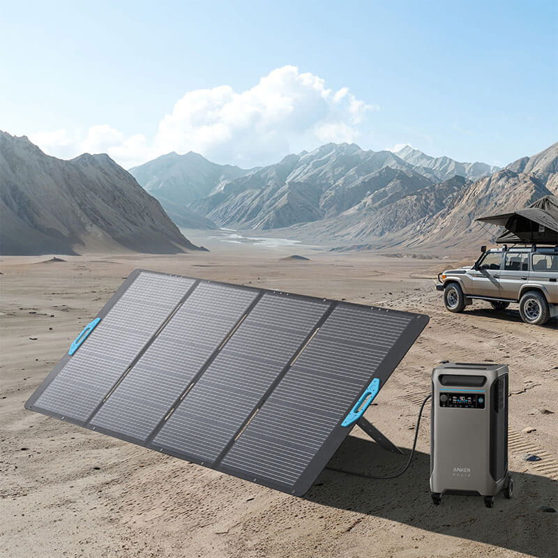 動作未確認Anker SOLIX PS Portable Solar Panel Anker SOLIX PS400 Solar Panel - ShopSolar.com