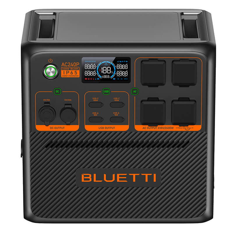 発電機・ポータブル電源 bluetti ac200p Bluetti AC240P Portable Power Station | 1843 Wh