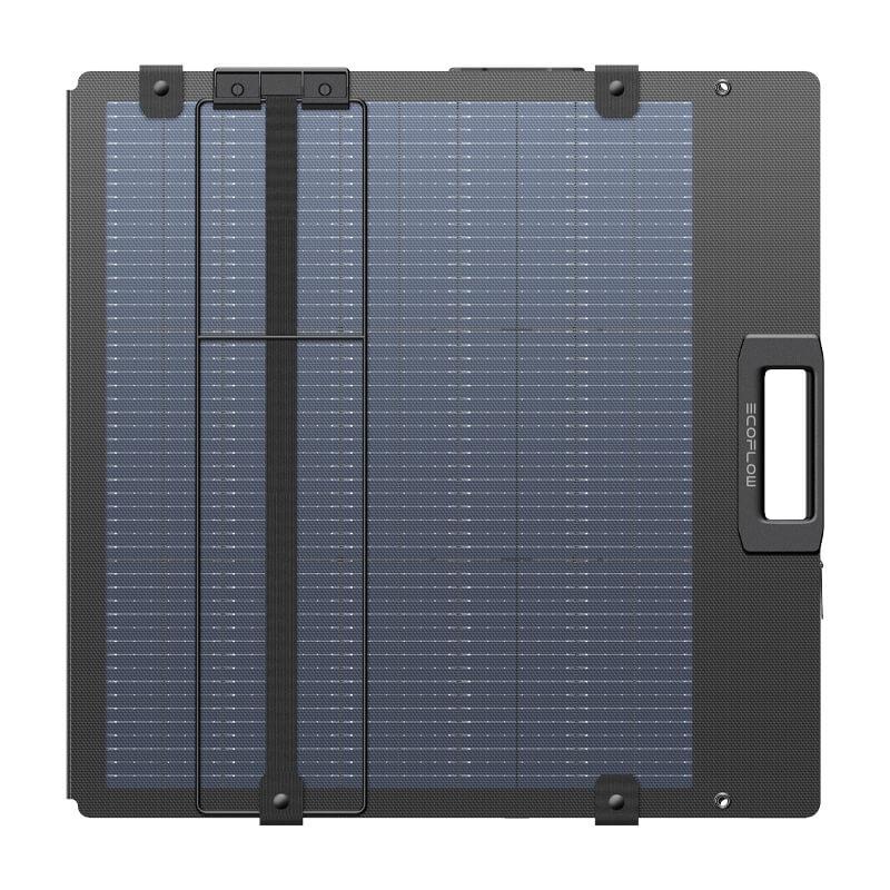 backup generator with solar panels EcoFlow Delta 2 Max With 2 Extra Batteries 6144Wh 2400W LiFePO4 Solar  Generator + 200W Rigid Monocrystalline Solar Panels Kit