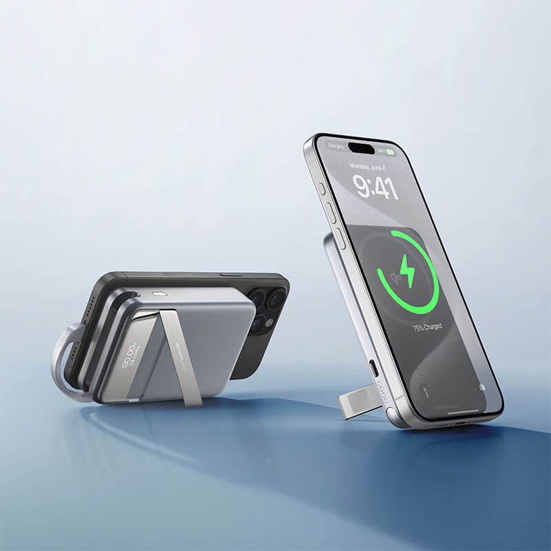 EcoFlow RAPID 5000 Magnetic Power Bank - Silver
