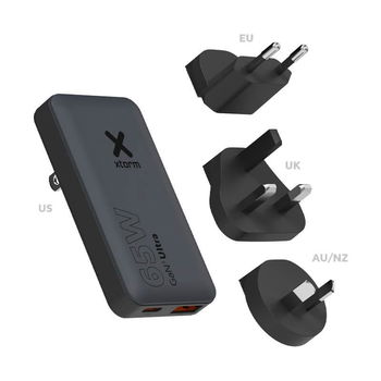 Xtorm 65W Fast Travel Charger + Cable + Essentials Bag